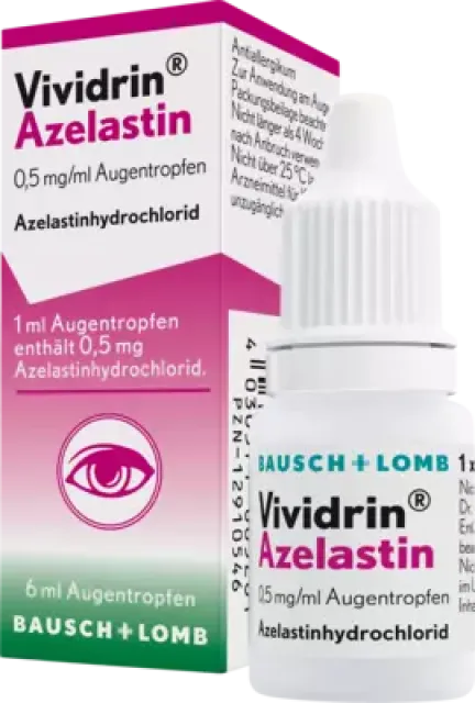 Angebot - VIVIDRIN Azelastin 0,5 mg/ml Augentropfen - 12910546